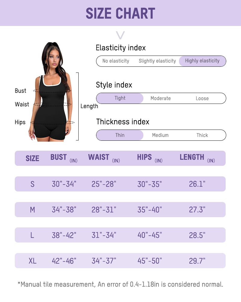 Slimming Sleeveless Quick-Dry One-Piece Sporty Bodysuit
