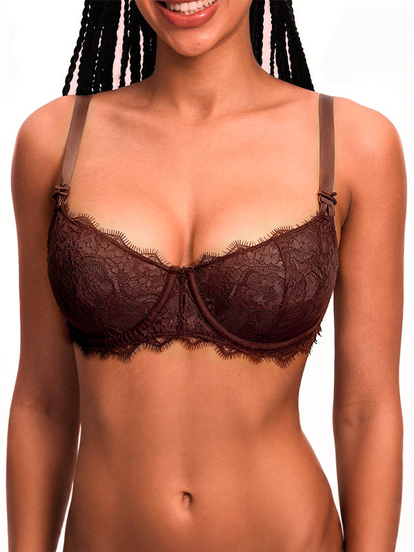 Women's Balconette Sexy Unlined Bra
