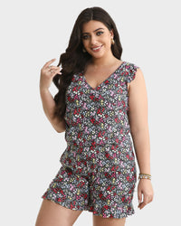 Multi-colored florals