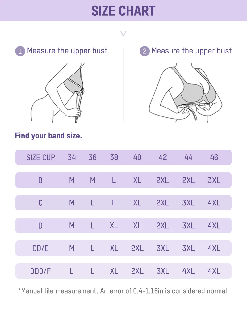 Full Support Wireless Push-Up Minimizer Bra