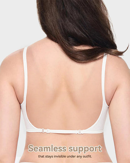 Low Cut U-Shaped Backless Bra