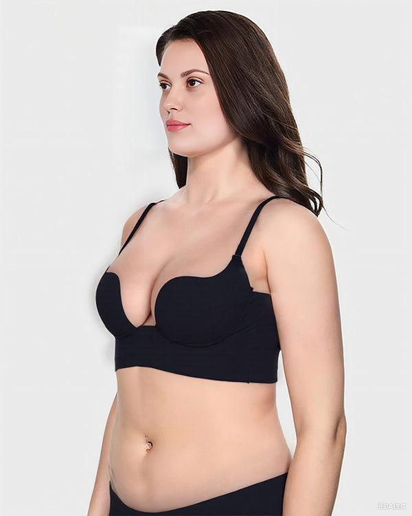Low Cut U-Shaped Backless Bra