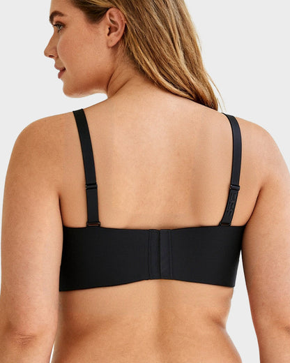 Full Support Non-Slip Convertible Bandeau Bra