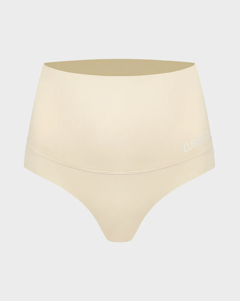 High-Rise Seamless Thong Panty(4 Pack)