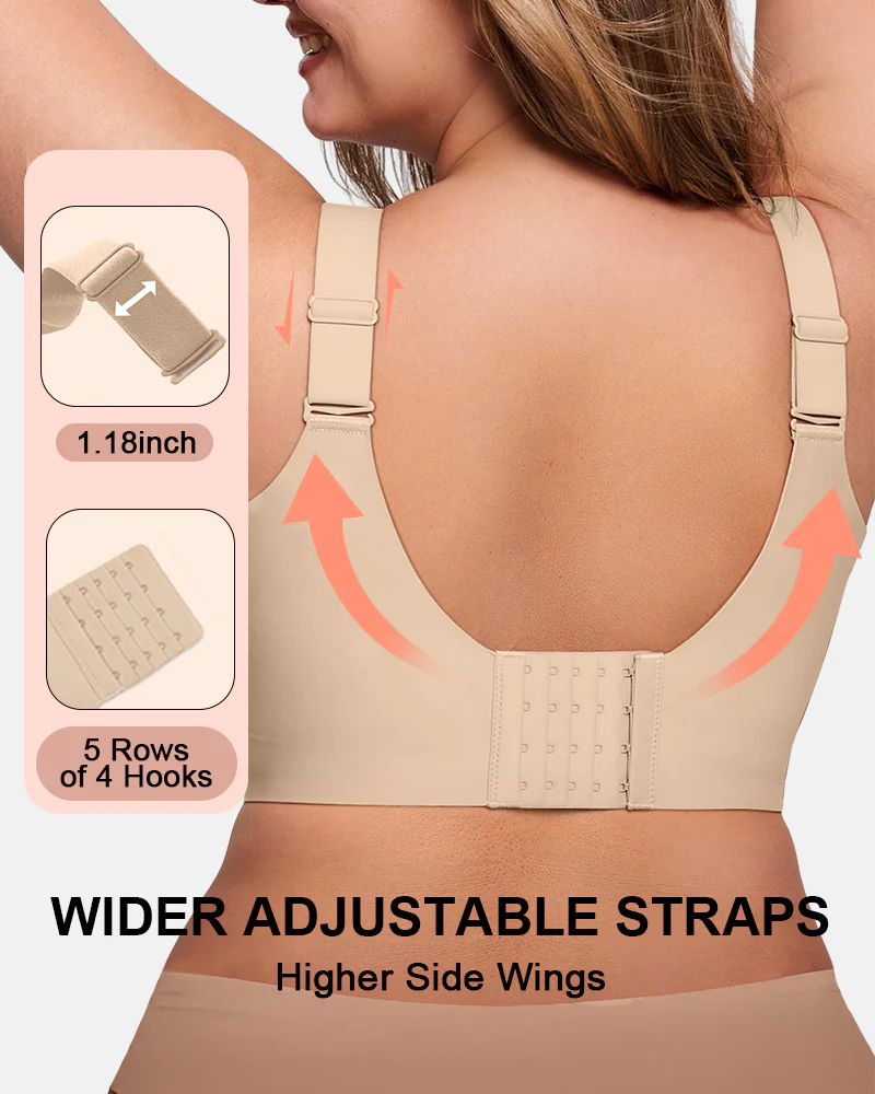 Comfortable Wireless Full Coverage Jelly Smoothing Bra 2.0