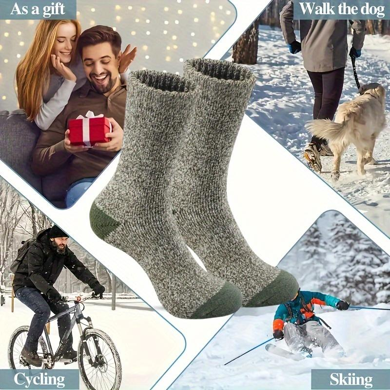 5 Pairs of Men's and Women's Thickened Warm Winter Socks