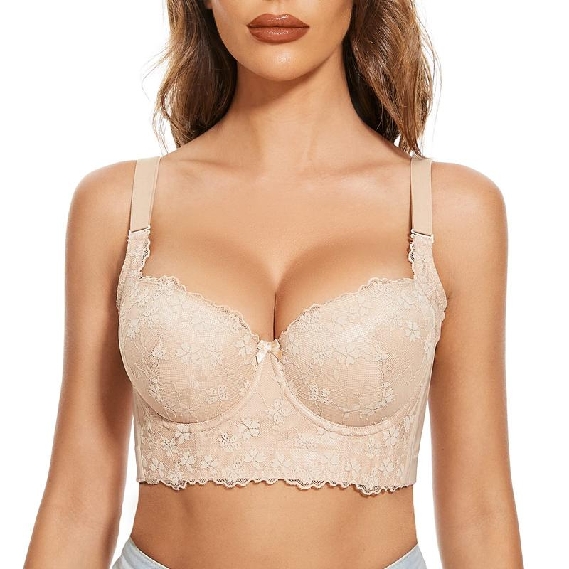 The Lace Bustier | Elegant Push-Up Support