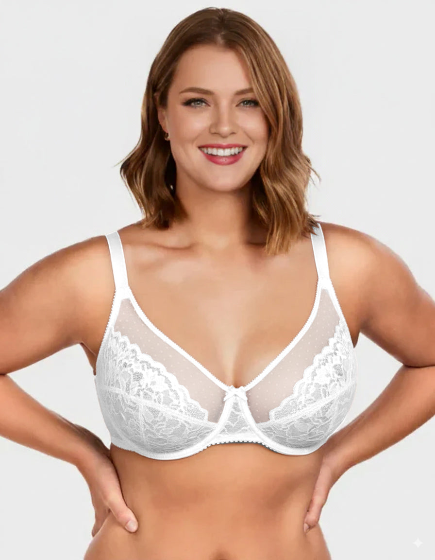 Full Coverage Lace Minimizer Bra