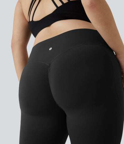 High Waisted Tummy Control Shaping Training Leggings Plus size