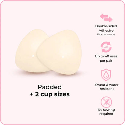 Instant Boost Breast Lift Sticky Insert Pads(2 Pairs)