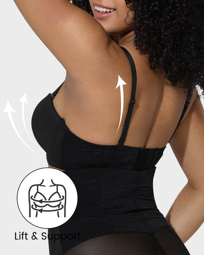 Versatile Molded Cup Underwire Bra with Removable Straps