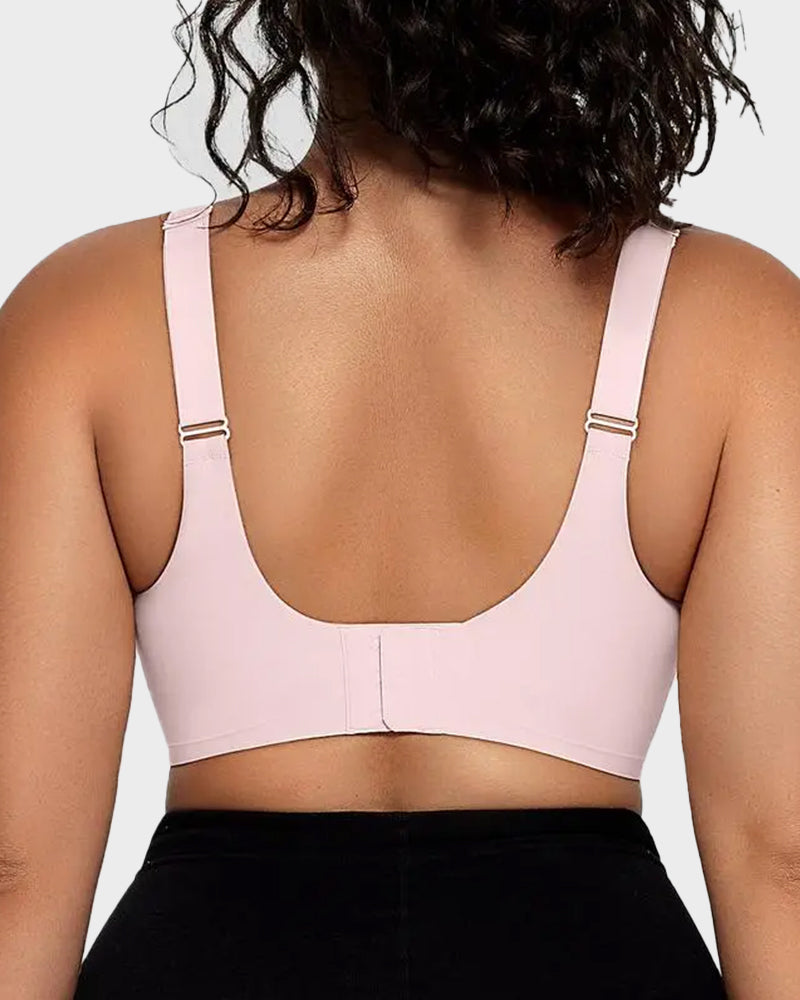 Womens Wireless Bras V Mesh Comfortable Bralette Supportive-