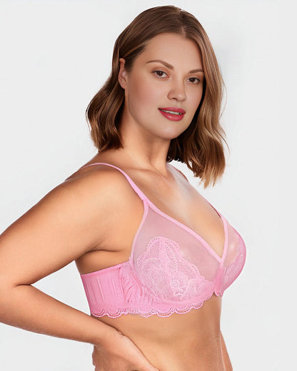 Lace Comfort Support Bra