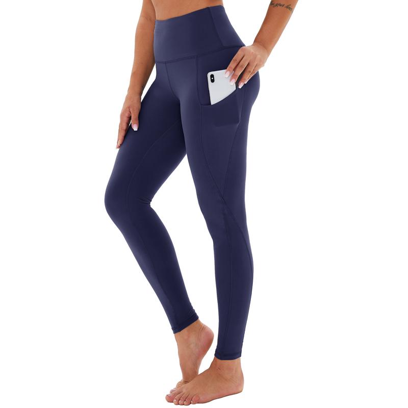 Women's High Waisted Tummy Control Leggings with Pockets