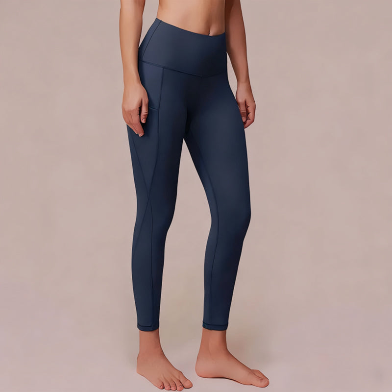 Women's High Waisted Tummy Control Leggings with Pockets