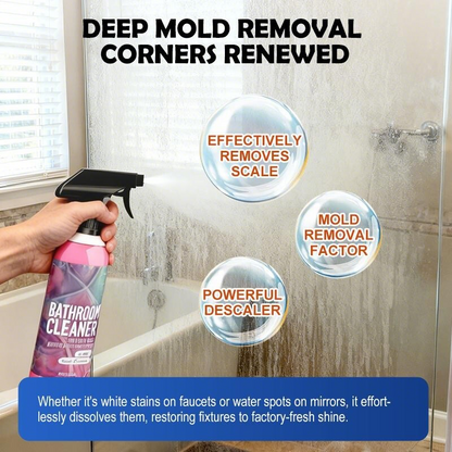 ✨ Bathroom Cleaner: Sparkle in Seconds, No Harsh Fumes