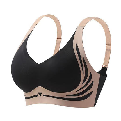 Anti-Sagging Support Shockproof Sports Fixed Cup Bra For Women