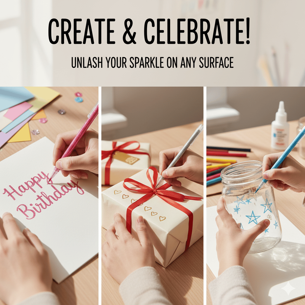 🔥🔥 Glitter Gel Pen Set🎁