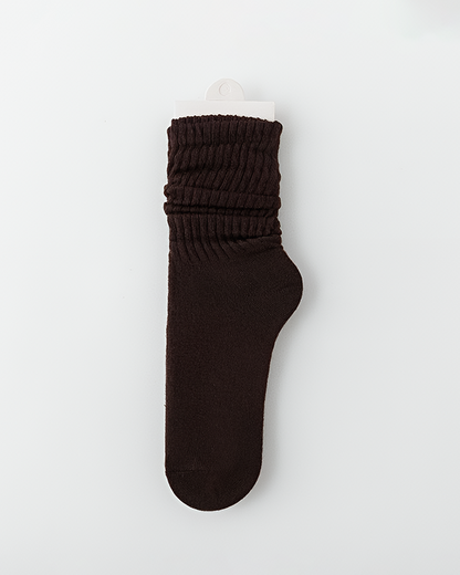 5 Pairs Women’s Slouchy Crew Socks