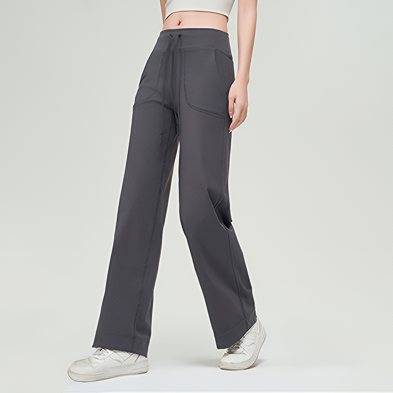 Business Casual High-Waist Wide Leg Pants