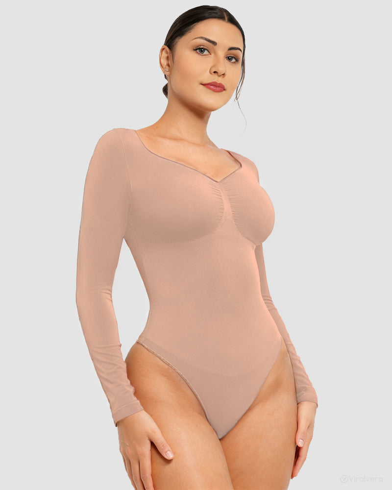 Long Sleeve Shaping Bodysuit