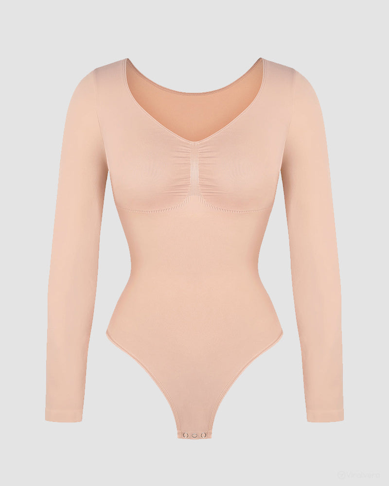 Long Sleeve Shaping Bodysuit