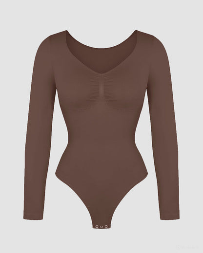 Long Sleeve Shaping Bodysuit