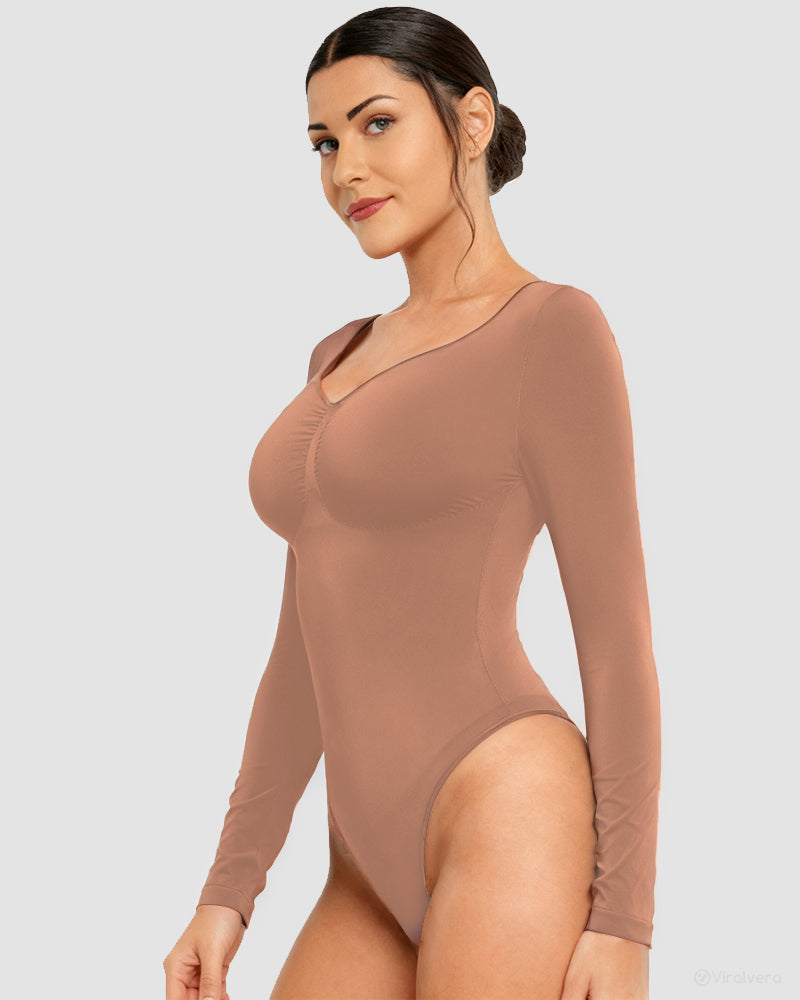 Long Sleeve Shaping Bodysuit