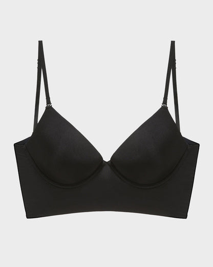 Seamless Deep V Backless Bra