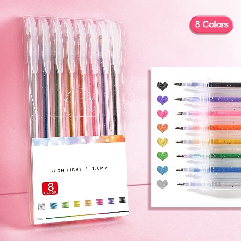 🔥🔥 Glitter Gel Pen Set🎁