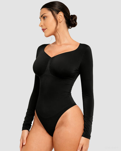 Long Sleeve Shaping Bodysuit