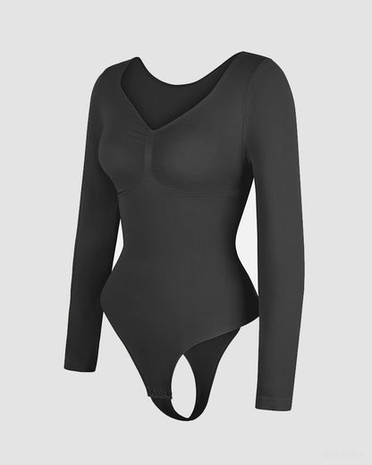 Long Sleeve Shaping Bodysuit
