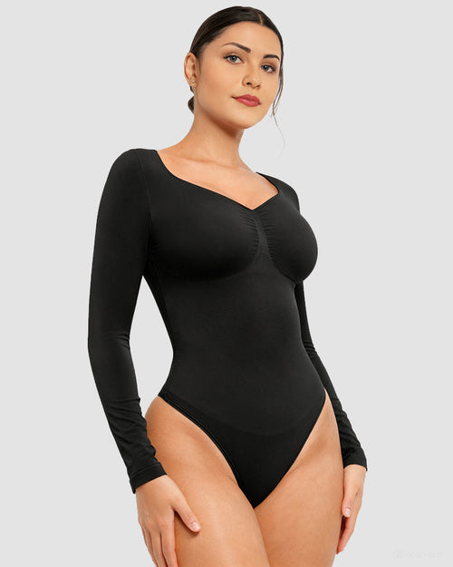 Long Sleeve Shaping Bodysuit