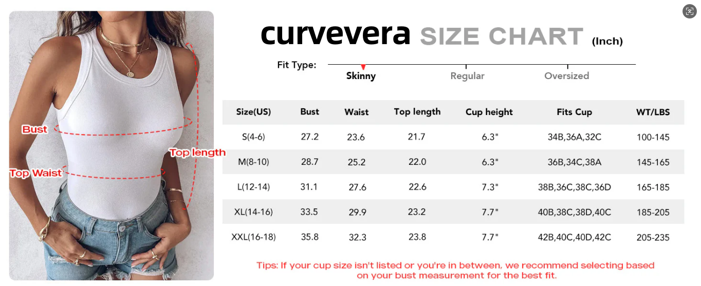 Your Favourite No-Bra All Style Tank Top