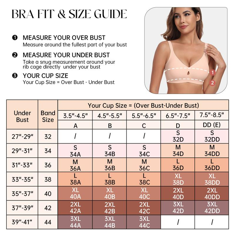 Invisible Jelly Lift Bra with Breathable Water Drop Hollow